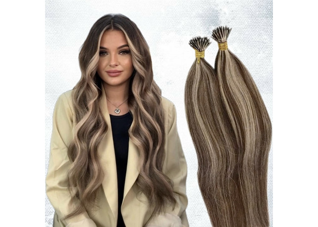 Extensii Nanoring DeLuxe Balayage #4/ #24